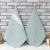 Set of towels "Ethel" 2 pcs, col. gray-blue, 100% cotton, 163 g/m2