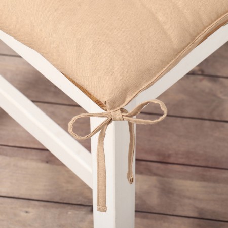 Sidushka Ethel "ECO", Beige color, 42x42 cm, 70% HL, 30% flax, 190 g/m2-4