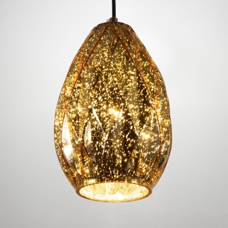 Lamp Bayerlux "Tosso" E27 40W gold 15x15x26-126 cm-2