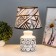 Gette table lamp E14 15W black 31x20x20cm Risalux