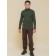 Turtleneck for the boy Pelican, height 116 cm, khaki color