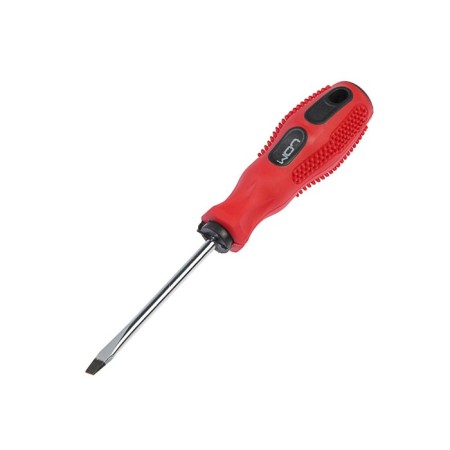 Scrap screwdriver, magnet, two -component handle, SL5 x 75 mm