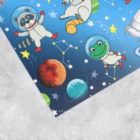 Paper stickers "Cosmos", 11 × 15.5 cm-1