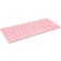 Keyboard A4Tech FSTYLER FBX51C pink USB wireless BT/Radio Slim Multimedia (FBX51C P 10045