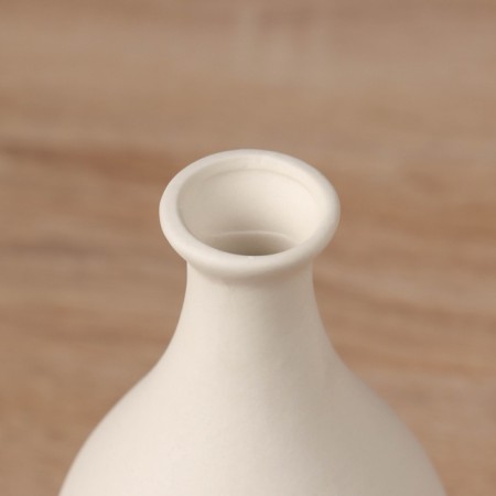 VAZ Coramics Table "Heidi" Botyl, 15.5x7.5 cm, white-pink-1