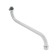 Pour for imported mixers, length 33 cm, round, diameter 3/4 