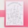 Set in a postcard: a tear -off block with tasks and pencils "Princess Dream"