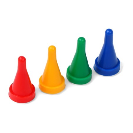 Set of conical chips, p. 1.2x2.3 cm 4 pcs.-1