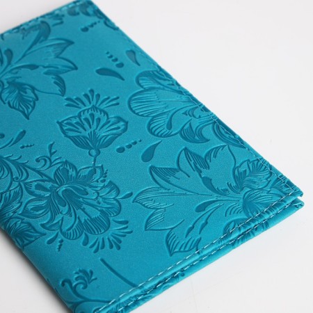 Covers for passport, turquoise color-4