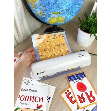 Laminating film A7 80x111 mm, 150 μm, 100 pieces, glossy, Geleos-8