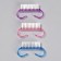 Manicure/pedicure brushes, 50 pcs, 6.5 × 1.3 cm, color mix
