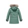 Winter park for a boy, height 134 cm, green color