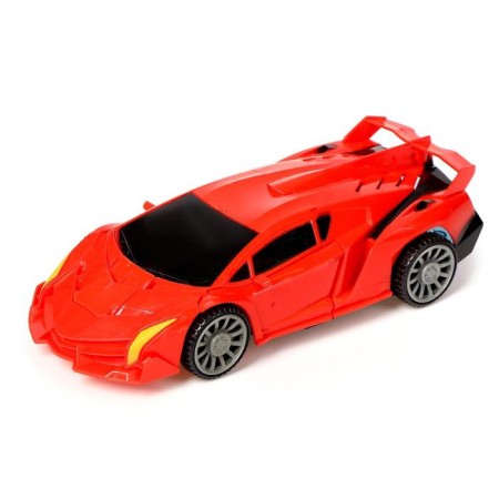 Robot radio -controlled “Lambo”, transforms, works from batteries, color mix-6