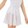 Skirt Solnz for gymnastics and dancing Grace Dance, p. 28-30, white color