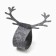 A decorative ring for napkins "Deer" center 15*5cm, 100%p/e felt
