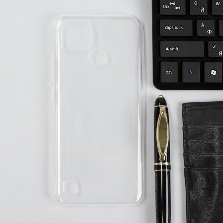 Ibox Crystal case for Realme C21, silicone, transparent