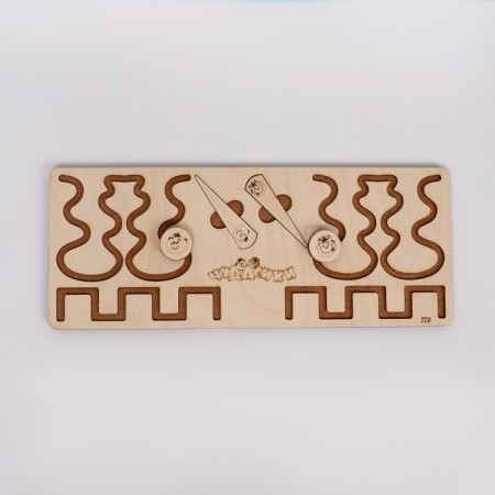 Puzzle interhemispheric board Small "Egyptian figures"
