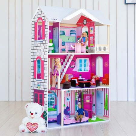 Puppet house "Sicily", with furniture-5