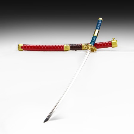 Souvenir weapons mini "Katana Zoro", 24 cm, red-1