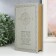 Safe Brush Tree leatherette "Compass" 21x13x5 cm