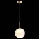 Suspension lamp ST LUCE. SL1133.533.01. Bopone. 1x40 watts, E27, 20x20 cm, brass color
