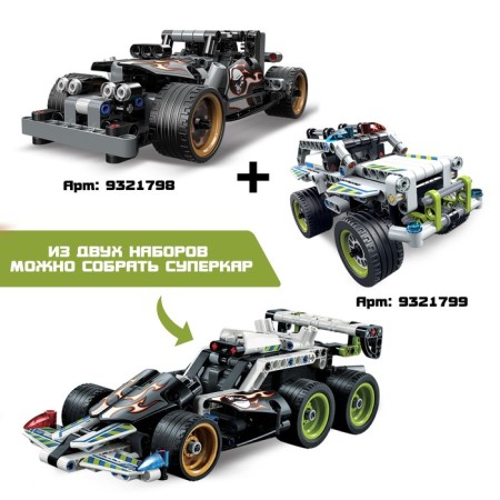 Constructor Police SUV Unicon Techno, Inertia, 185 details, 6+-2