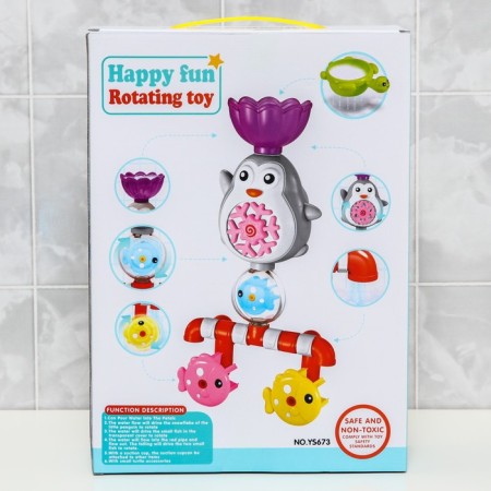 A set of bath toys "Penguin Mach - Mill"-8