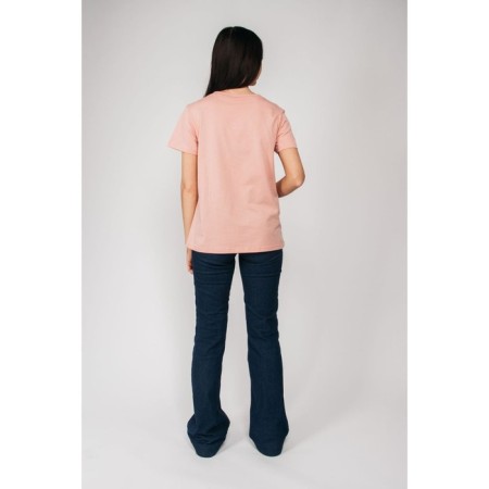 Women's T-shirt Let’s Go, size 44, pale pink color-1