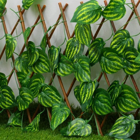 Decorative fence, 110 × 40 cm, “aspen sheet”, Greengo-1