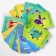 Cards on the ring for learning English "Mom and cubs", 20 cards, ring, 3+