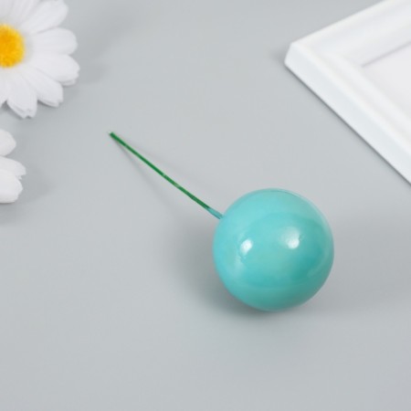 Decor for creativity "Balls turquoise" d = 2; 3; 3.5 and 4 cm set 20 pcs-4
