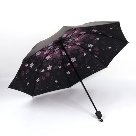 Mechanical “Flowers” ​​umbrella, Eponge, 4 additions, 8 spokes, r = 48 cm, color mix-2