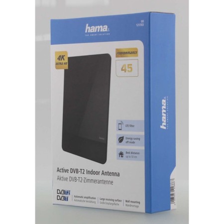 Antenna Television Hama 00121703 Active black office: 1.27M-2