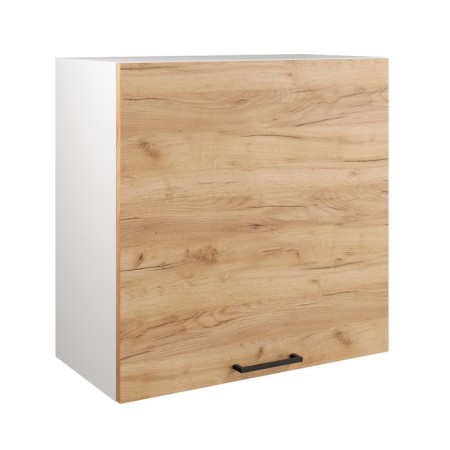 Hinged cabinet 600 Simple, 600x300x600, oak gold craft/white
