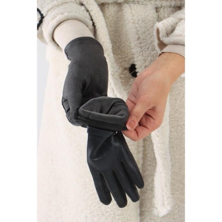 Gloves are female, dimensionless, without insulation, color gray color-2