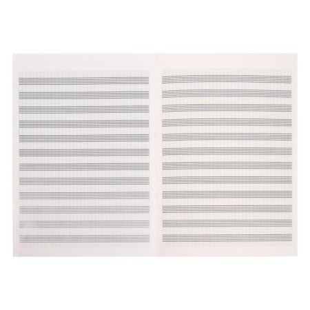Note for notes A4, 8 sheets, cover shaking cardboard, VD-smelly, vertical, block 70 g/m2, mix-2