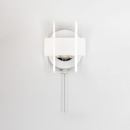 Sconces Citilux "Virta" CL140310, 12x12 cm, 1x60W, E14, white color-4