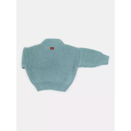 Sweater Children's Knitted Rant KnitWear, height 86 cm, mint color-5