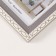 Photo frame plastic 10x15 cm "Golden brackets. Double" gray 12.6x17.5 cm