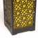 Garden-park urn "Vostok" 44 l, 30 x 30 x 70 cm, case 2 mm, tank 0.5 mm