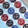 Stickers in the roll "Whok You", holography, 500 pcs, 3.8 x 3.8 cm