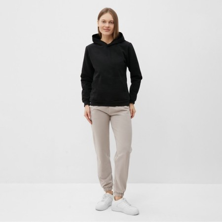 Women's sweatshirt was launched, black color, size 50-1