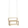 Wooden -suspended chair, seat 28 × 28cm