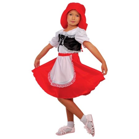 The carnival costume "Red hat", blouse, skirt, hat, p. 34, height 134 cm