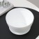 Pot for flowers with a pallet "Alice", 0.5 l, white color