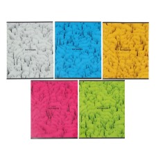 A notebook of 60 sheets in the Labyrinth cage, the cover coated cardboard, block 65 g/m2, mix