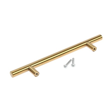 Cappio Frida-stainless handle, stainless steel, d = 12 mm, m/o 128 mm, color gold, 4 pcs.-5