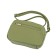 Female bag, artificial leather, green 20x7x14 cm