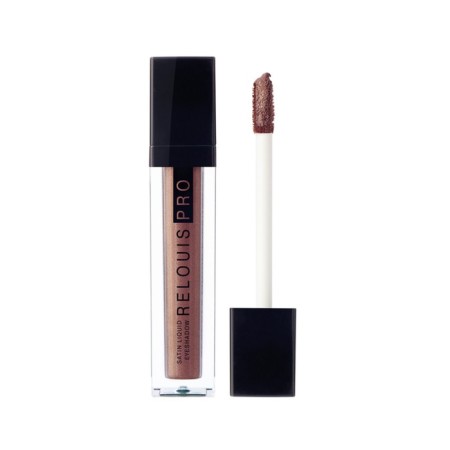 Eye shadows liquid Relouis Pro Satin Liquid, satin, tone 28 bronze