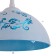 Lamp Bayerlux cap "Rocell" 1 lamp E27 40W White blue d.250